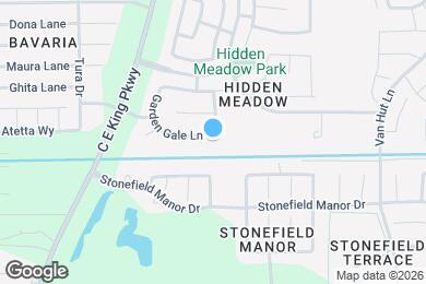 Map image of the property - 12538 Garden Gale Ln