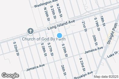 Map image of the property - 76 Garden City Ave