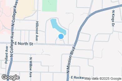 Map image of the property - 1156 E Lakefront Dr