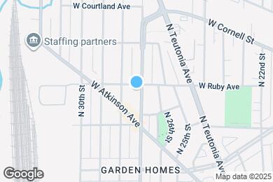 Map image of the property - 4465 N 27th St
