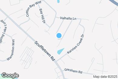 Map image of the property - 100 Grayhawk Way