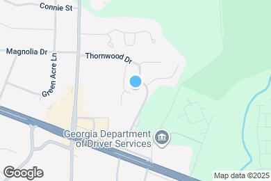 Map image of the property - 18 Huntcliff Dr