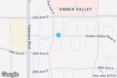 Map image of the property - Amber Pointe Apartments