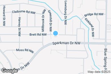 Map image of the property - 2611 Brett Rd NW
