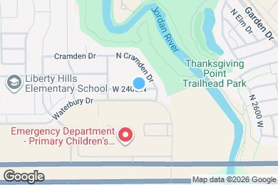 Map image of the property - 3011 W 2400 N