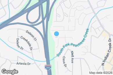 Map image of the property - 3438 Casa Woods Ln