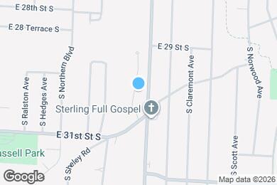 Map image of the property - 2929 S Harvard Ave