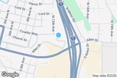Map image of the property - 1205 Holly St