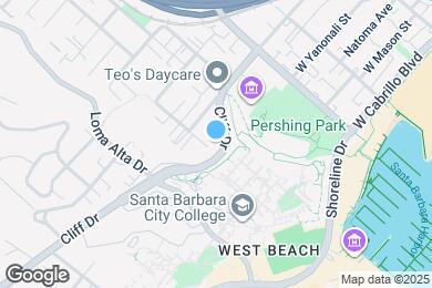 Map image of the property - 201 Ladera St