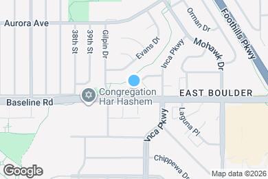 Map image of the property - 4110 Gilpin Dr