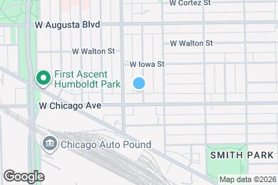 Map image of the property - 814 N Fairfield Ave