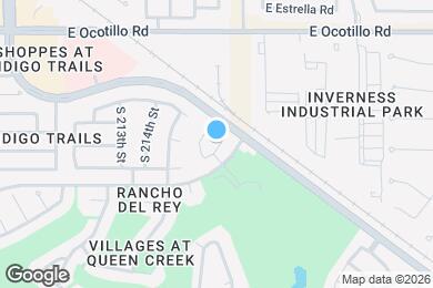 Map image of the property - 21549 E Puesta Del Sol