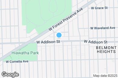 Map image of the property - 7734 W Addison St