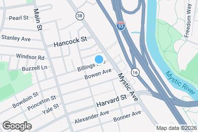 Map image of the property - 89 Billings Ave