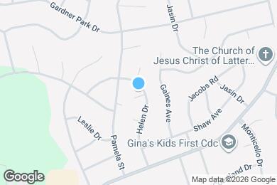 Map image of the property - 2125 Helen Dr