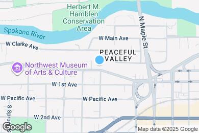Map image of the property - 1740 W Riverside Ave