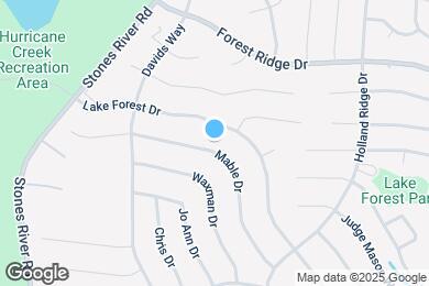 Map image of the property - 624 Mable Dr