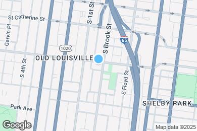 Map image of the property - 124 E Oak St