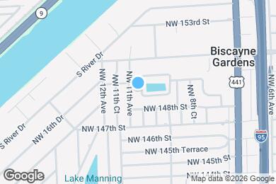 Map image of the property - 14920 NW 10th Pl