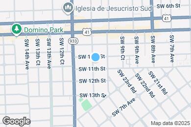 Map image of the property - 1027 SW 11th Ave