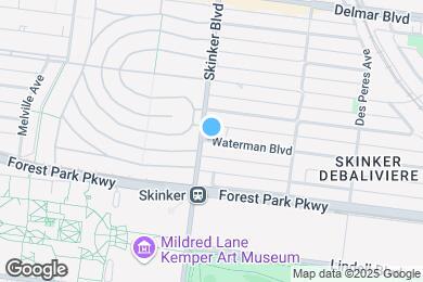 Map image of the property - 6186 Waterman Blvd