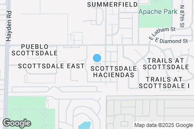 Map image of the property - The Flats at Granite Reef