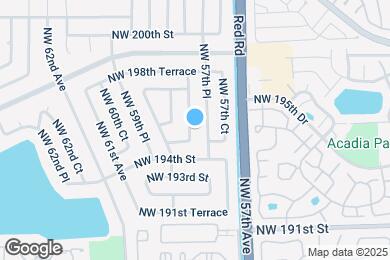 Map image of the property - 19531 NW 58th Ave