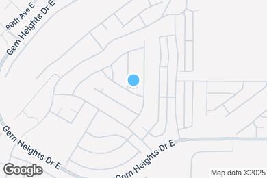 Map image of the property - 18447 95th Ave E