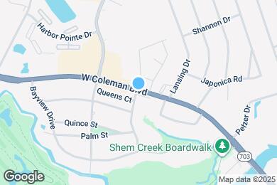 Map image of the property - 341 W Coleman Blvd