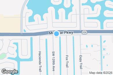 Map image of the property - 3301 SW 139th Ave