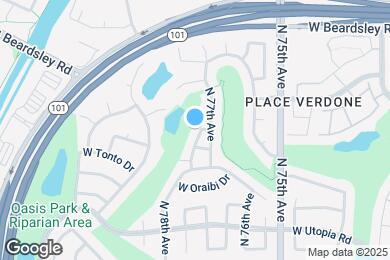 Map image of the property - 19820 N 77th Dr