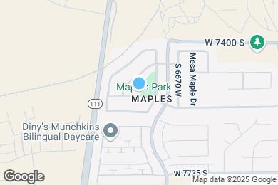 Map image of the property - 6758 W Haven Maple Dr