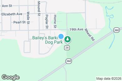 Map image of the property - 1905 E 20th Ave