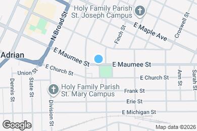 Map image of the property - 426 E Maumee St