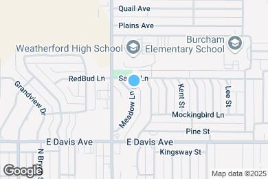 Map image of the property - 1344 Meadow Ln