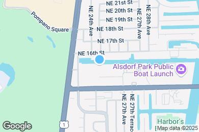 Map image of the property - 2541 NE 15th St