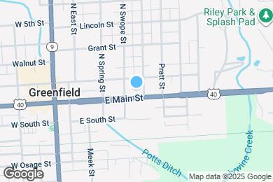 Map image of the property - 422 E Main St