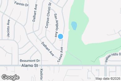 Map image of the property - 2959 Texas Ave