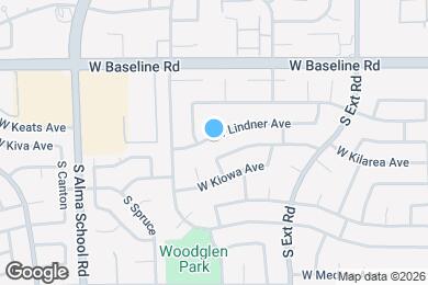 Map image of the property - 917 W Lindner Ave