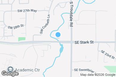 Map image of the property - Beavercreek Meadows Apartments