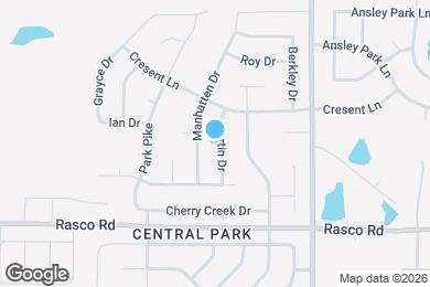 Map image of the property - 8181 Martin Dr