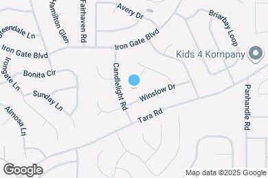 Map image of the property - 10416 Larrack Ct