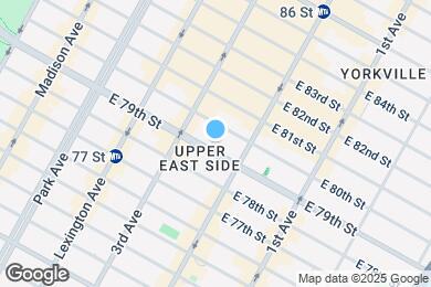 Map image of the property - 225 E 79th St