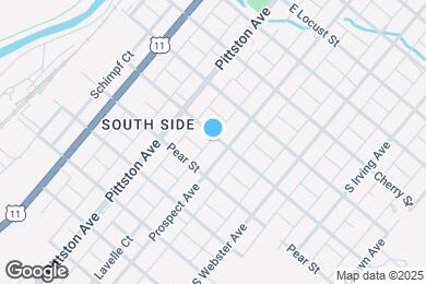 Map image of the property - 540 Palm St