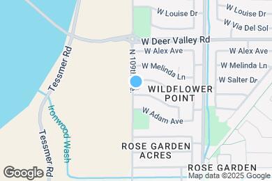 Map image of the property - 10878 W Lone Cactus Dr