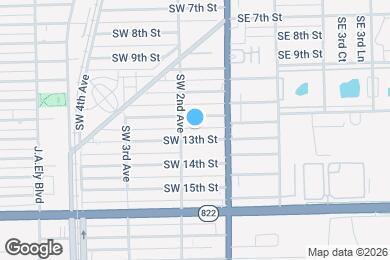 Map image of the property - 44 SW 13th St