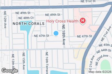 Map image of the property - 1754 NE 47th St