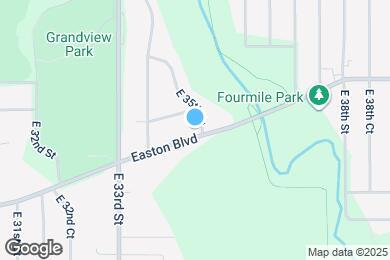 Map image of the property - 3440 Easton Blvd