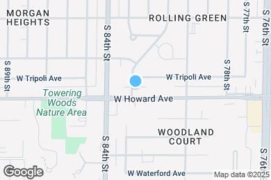 Map image of the property - 3856 S 83rd St