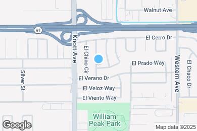 Map image of the property - 7537 El Cortez Cir